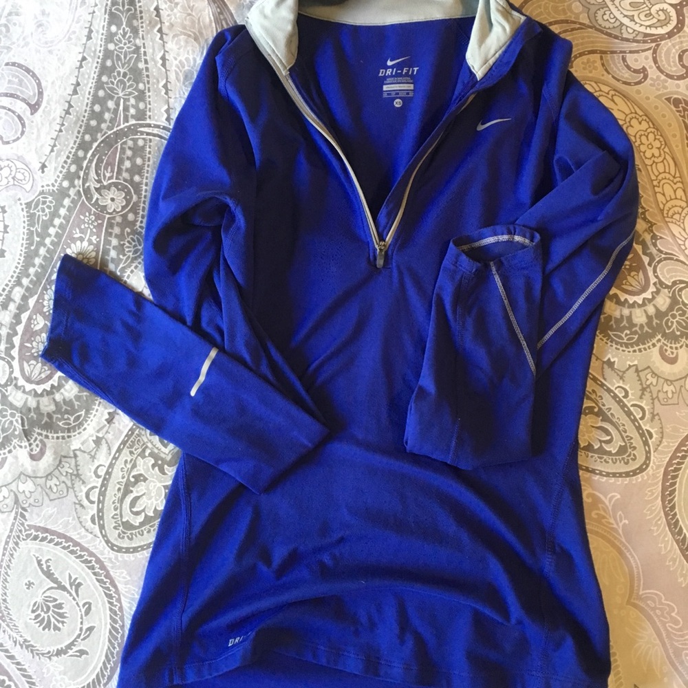 Nike Cobalt Half Zip Size XS